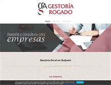 Tablet Screenshot of gestoriarogado.com